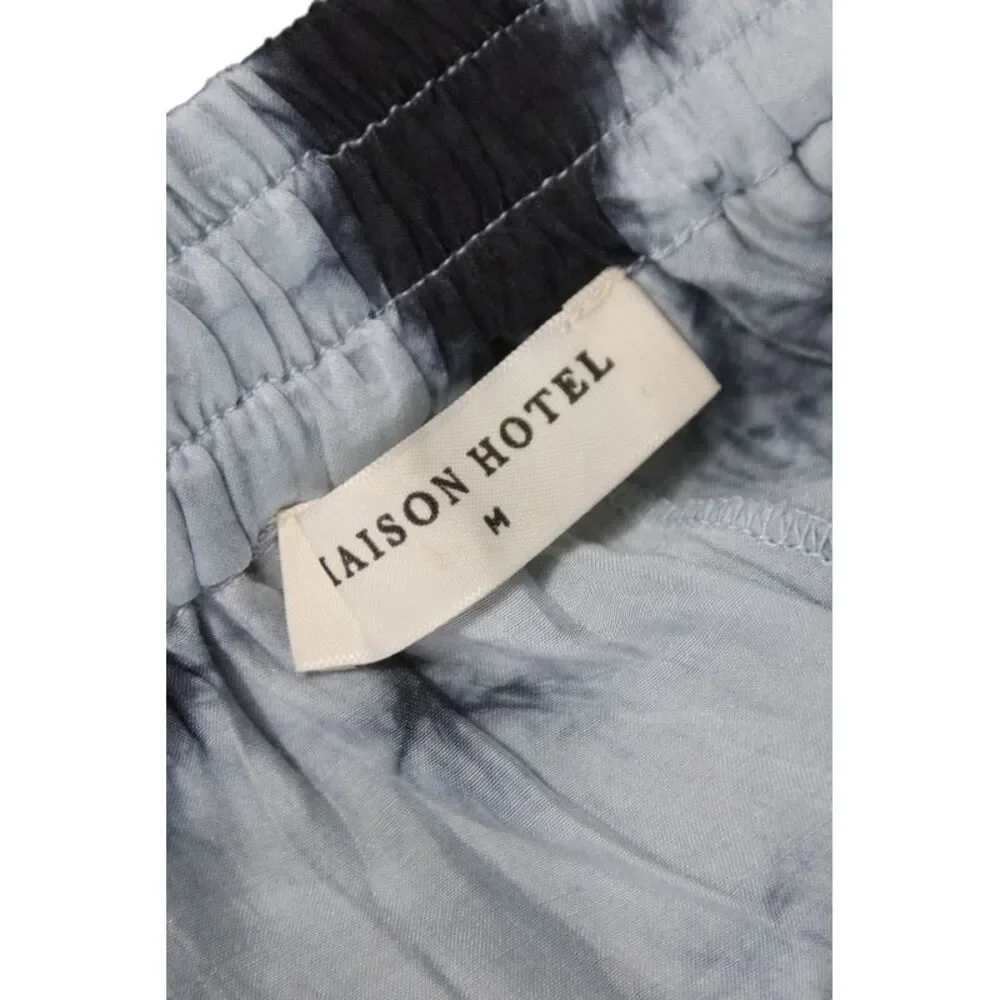 Maison Hotel Womens Ankle Tie-Dye Viscose Pull On Pants Multicolor Size M - Picture 6 of 6